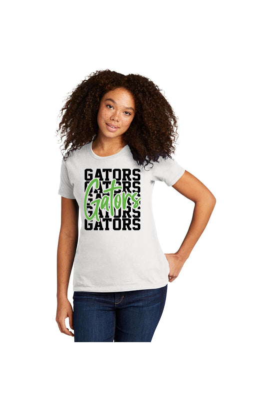 Short Sleeve Cotton TShirt - Gator Block (Youth Sizes Available)