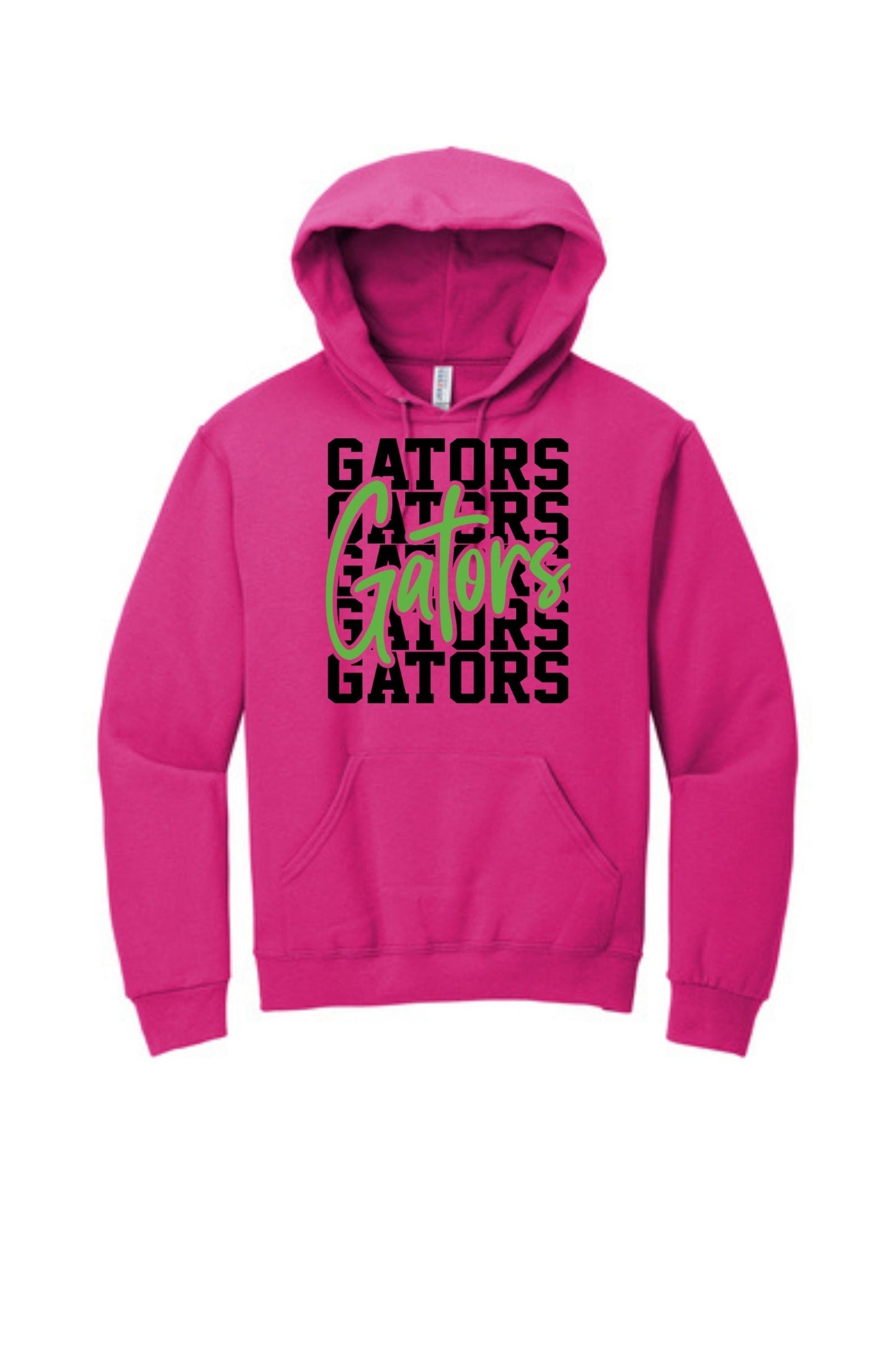 Gators Block Football Hoodie - (Youth Sizes Available)