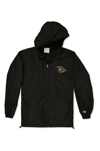 RBYS Champion Adult Full-Zip Anorak Jacket - Black Style CO125N